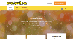 Desktop Screenshot of muumimukit.com